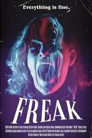 Freak (2022) — Horror film poster